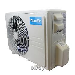 9000 BTU Mini Split 16.5 SEER INVERTER Ductless Air Conditioner Heat Pump 110V