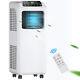 9000 Btu Portable Air Conditioner & Dehumidifier Function Remote With Window Kit