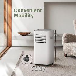 9,000 BTU Portable Air Conditioner Cool, Fan, Dehumidifier A/C Unit withWindow Kit