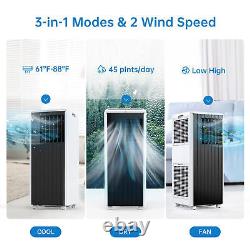 ACEKOOL 8000BTU 3-in-1 Portable AC Unit Air Conditioner, Cooling, Dehumidifier, Fan