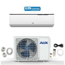 AUX MINI Split Air Conditioner Ductless Heat Pump System withWIF12000BTU 115V12ft