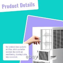 Air Conditioner 8000 BTU, AC Unit Dehumidifier Fan 3-in-1, Compact Air C
