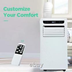 Air Conditioner with Remote Control 8,000 BTU with Dehumidifier & Fan Modes