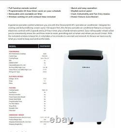 Amana 8000 BTU 150 sq. Ft. Portable Air Conditioner with Remote Control