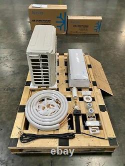 Aurora 12000 BTU Mini Split Air Conditioner WIth Heat Pump White