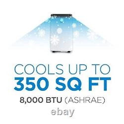 BLACK+DECKER 8,000 BTU Portable Air Conditioner up to 350 Sq with Remote Control