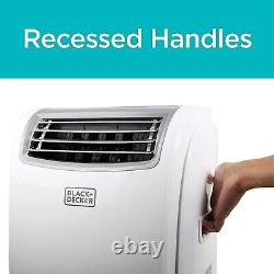 BLACK+DECKER Portable Air Conditioner with Remote Control White