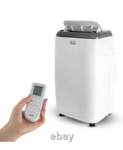 BLACK+DECKER Portable Air Conditioner with Remote Control White 8000 BTU 12000