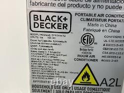 Black + Decker BPP05WTB Portable Air Conditioner 5000 BTU White New Open Box