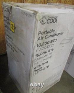 Commercial Cool Portable AC Unit w. Heat & Dehumidifier, 15,000 BTU, 775 Sq. Ft