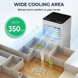 Costway 10000 BTU Portable Air Conditioner 3-in-1 Air Cooler Dehumidifier Black