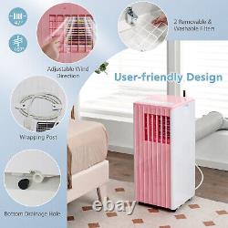 Costway 10000 BTU Portable Air Conditioner AC Unit with Cool Dehumidifier Fan