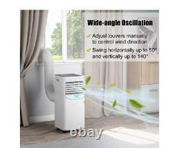 Costway 8,000 BTU Portable Air Conditioner Cools 220 Sq. Ft. With Dehumidifier