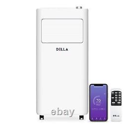 DELLA Smart WiFi Enabled Portable Air Conditioner 8000 BTU Cooling Dehumidifier