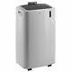 Delonghi Em375 3-in-1 Portable Air Conditioner, 12000 Btu, 500 Sq Ft, White