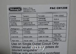 DeLonghi PAC N120E Portable Air Conditioner 12,000BTU SEE NOTES