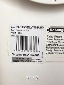 DeLonghi Pinguino 12000 BTU Portable Air Conditioner EX360LVYN-6A Free Shipping