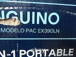 DeLonghi Pinguino 14000BTU Portable AC Air Conditioner, 700SqFt, Black