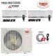 Ductless Mini Split Air Conditioner Heat Pump Ymgi 2 Zone 36000 Btu Cool Heat