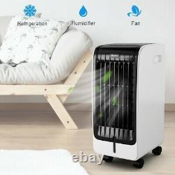Evaporative Portable Air Conditioner Cooler Fan with Remote Control 2 Ice Boxes