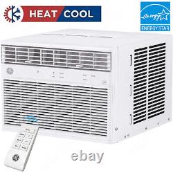 GE 12000 BTU Air Conditioner with 8700 BTU Heat, Window or Thru-Wall Home AC Unit