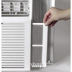 GE 24000 BTU Window Air Conditioner & 11000 BTU Heater, Large 1500 Sq Ft AC Unit