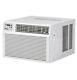 Ge 8000 Btu Air Conditioner With 3800 Btu Heater, Window Or Thru-wall Home 115v Ac
