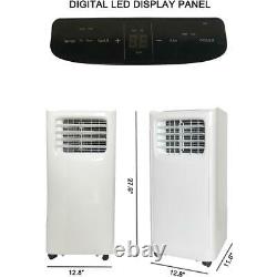 Global Air YPK2 Portable Air Conditioner Dehumidifier 8000 BTU 5000 DOE W Remote