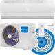 Homelabs Mini Split Inverter Air Conditioner + Heat Pump 12,000 Btu 230v