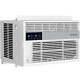 Homelabs Window Air Conditioner 6000 Btu With Low Noise, Wifi, And Remote, White