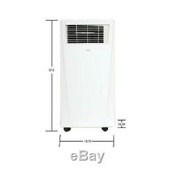 Haier 10,000 BTU ASHRAE Portable Air Conditioner with Dehumidifier, White