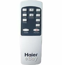 Haier 10,700 BTU ASHRAE Portable Air Conditioner with Remote and Window Kit