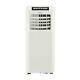 Haier 8,000 Btu Ashrae Portable Air Conditioner With Dehumidifier, White
