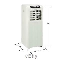 Haier 8,000 BTU ASHRAE Portable Air Conditioner with Dehumidifier, White