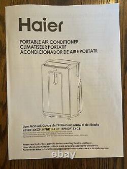 Haier HPND14XHP 14,000 BTU Standing Portable Air Conditioner AC Unit with Heat