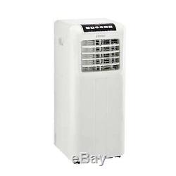 Haier Portable 8,000 BTU AC Air Conditioner Unit with Remote, White (Used)