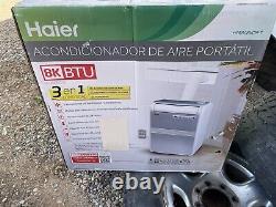 Haier Portable Air Conditioner 8000 BTUs 3 in 1 Comfort Cool / Fan / Dehumidify