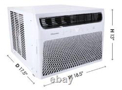 Hisense 350-sq ft Window Air Conditioner (115-Volt 8000-BTU) ENERGY STAR