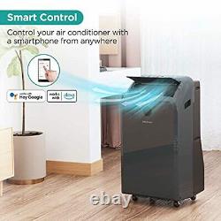 Hisense Smart Control Portable Air Conditioner 10,000 BTU Cooling Dehumidifier F
