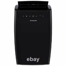 Honeywell 14000 BTU Portable Air Conditioner, Dehumidifier, and Fan, Black