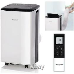 Honeywell 8,000 BTU Portable Air Conditioner with Dehumidifier in Black&White