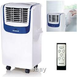Honeywell 8,000 BTU Portable Air Conditioner with Dehumidifier in Blue and White