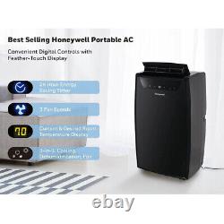 Honeywell MN1CFSBB8 11,000BTU Air Conditioner, Dehumidifier, Fan Black