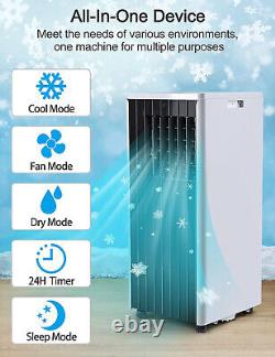 IAGREEA Portable Air Conditioner 10,000 BTU, Portable AC Unit with Dehumidifier