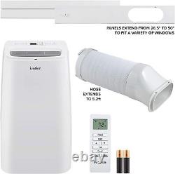 Ivation 12,000 BTU Portable Air Conditioner, Wi-Fi, AC Unit & Dehumidifier