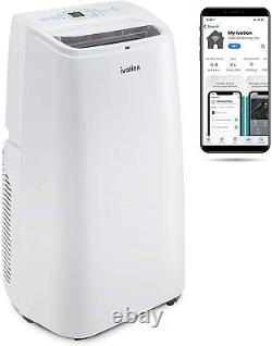 Ivation 13,000 BTU Portable Air Conditioner, Wi-Fi, AC Unit & Dehumidifier