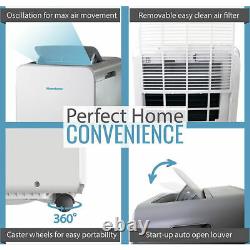 Keystone 13,000 BTU (8,000 BTU DOE) Portable Air Conditioner with Dehumidifier