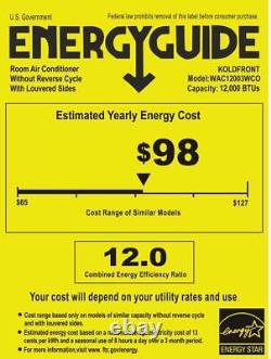 Koldfront 12000 BTU 115V Window Air Conditioner/WAC12003WCONEW