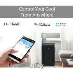 LG 10,000 BTU Portable Air Conditioner +HEAT LP1021BHSM 450 SqFt Room