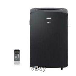 LG 12,000 BTU ASHRAE 115-Volt Portable Air Conditioner with Remote, Gray